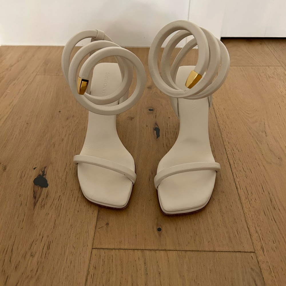 Bottega Veneta wrap heels